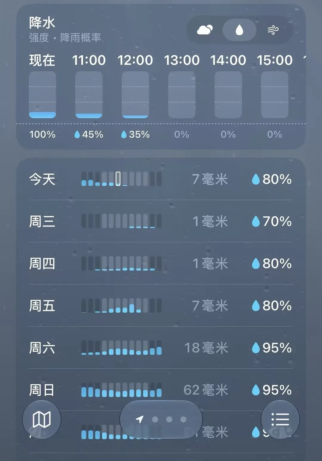 天气App UI